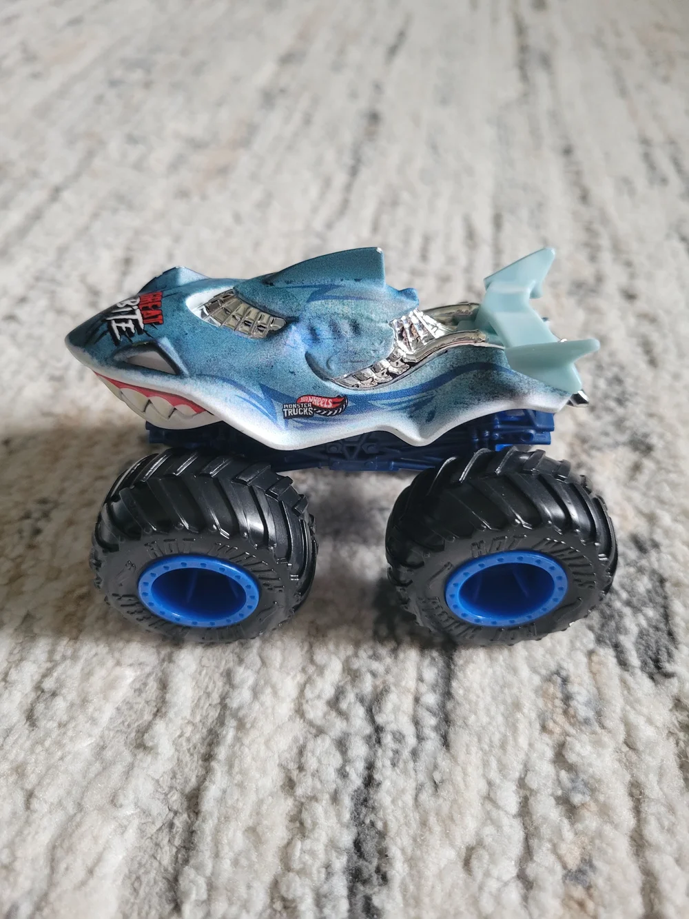 Monster Truck Shark Toy - Blue